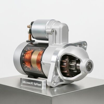 12V Car Starter Motor Constructed with Electrolytic Copper Ray Material Ensuring Long Lasting Operation and Efficiency